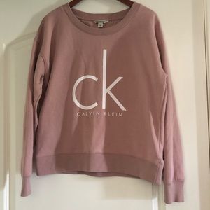 Calvin Klein Rose Pink Crewneck Sweater